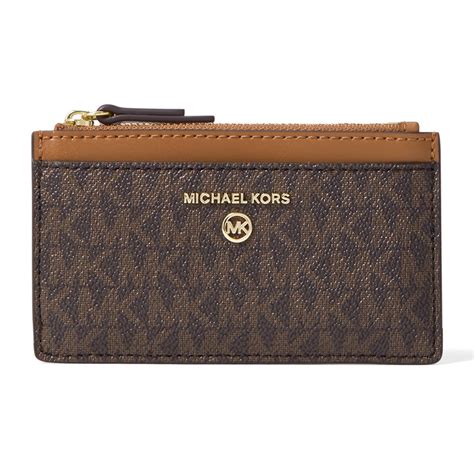 michael kors jet set charm small double zip card case|Michael Kors Jet Set Charm Small Double Zip Card Case .